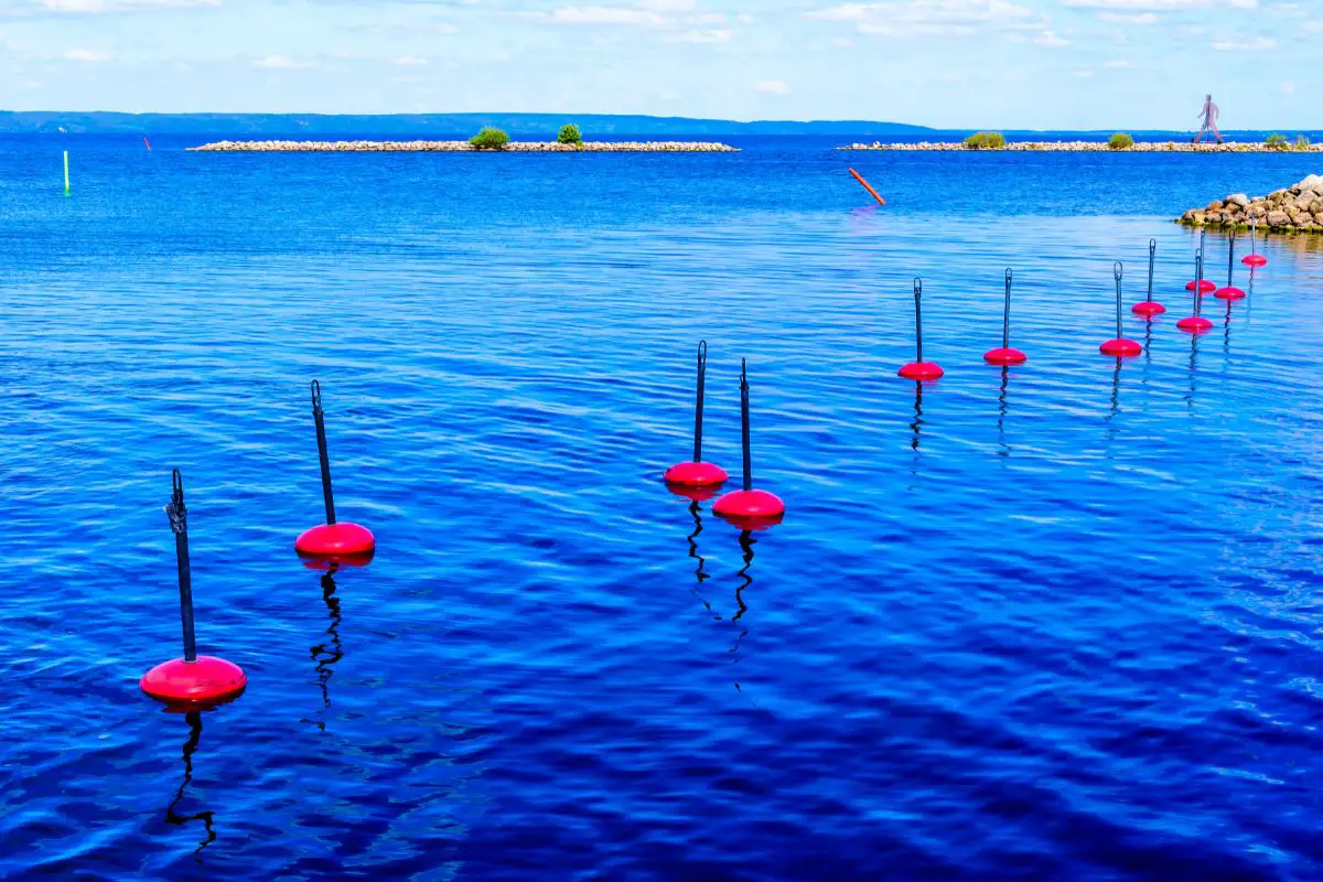 What Colors Appear On A Mooring Buoy?
