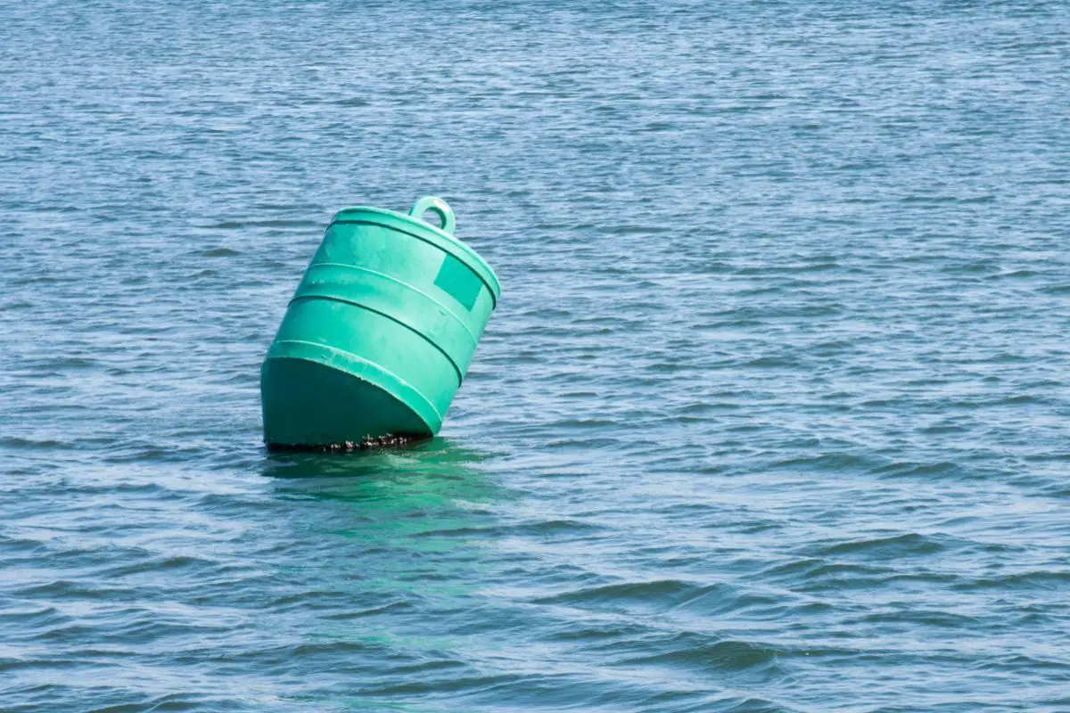 What Does A Green Can Shaped Buoy Mark?